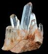 Tangerine Quartz Crystal Cluster - Madagascar #58872-2